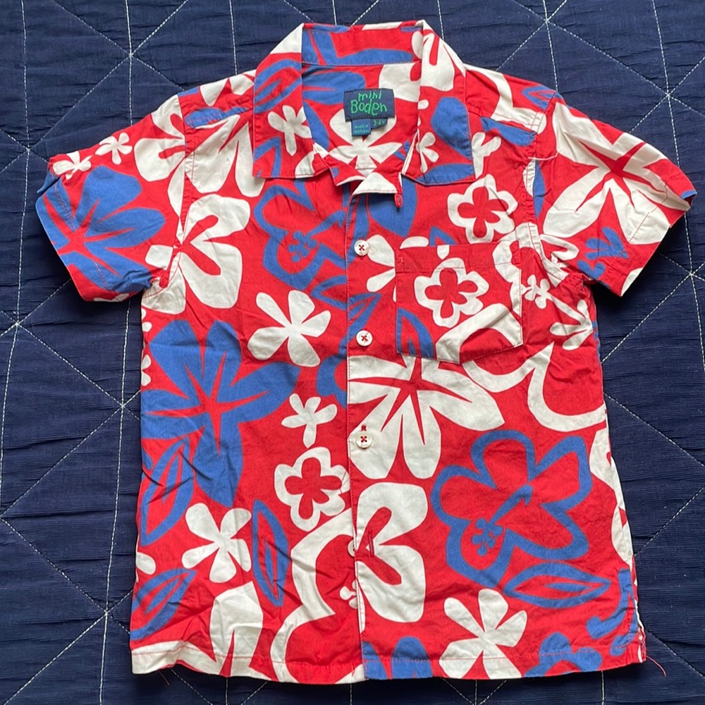 Mini Biden 3-4 Hawaiian Shirt